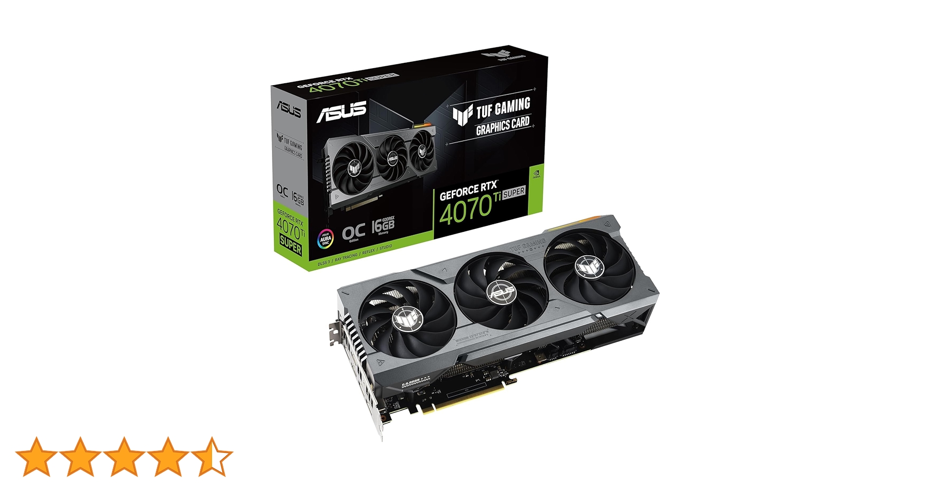 グラフィックボード・グラボ・ビデオカード ASUS TUFGaming GeForce RTX 4070 Ti Super Amazon.co.jp: ASUS TUF Gaming GeForce RTX™ 4070 Ti Super OG